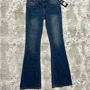 True Religion Dark Blue Flare Jeans